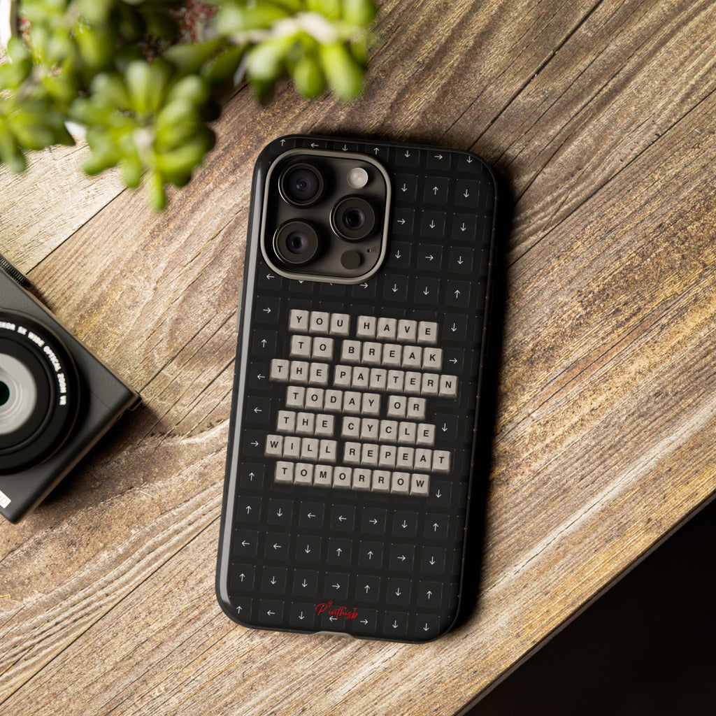 "Break the pattern" Keyboard Tough Case