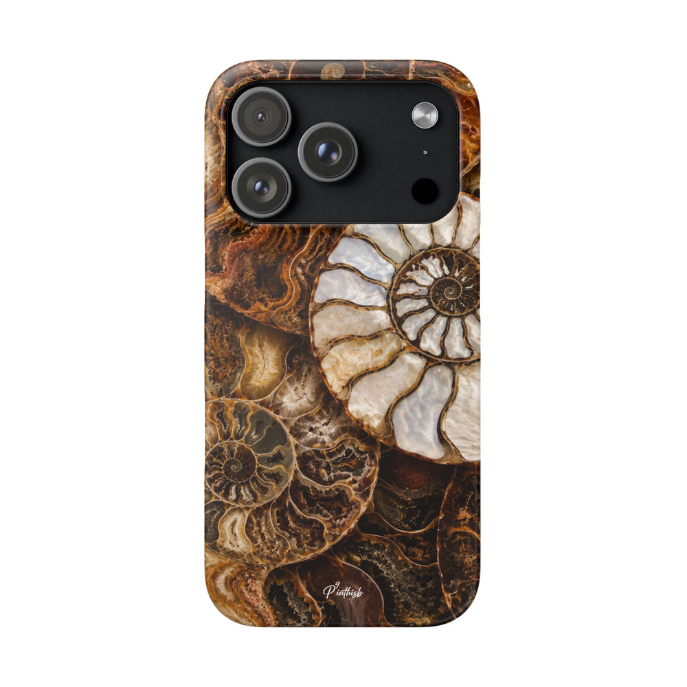 Nautilus Fossil Snap Case