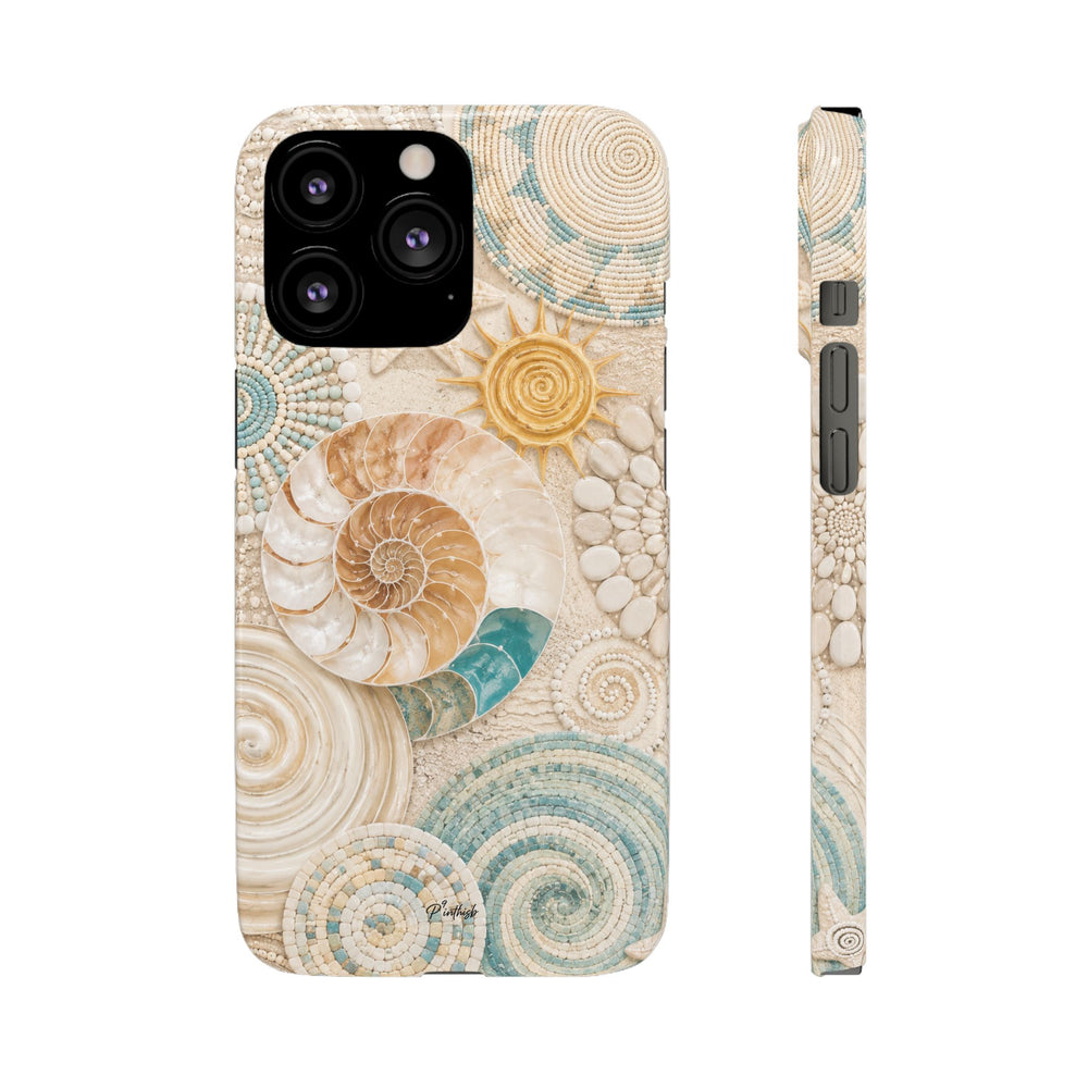 Coastal Seashell Snap Case