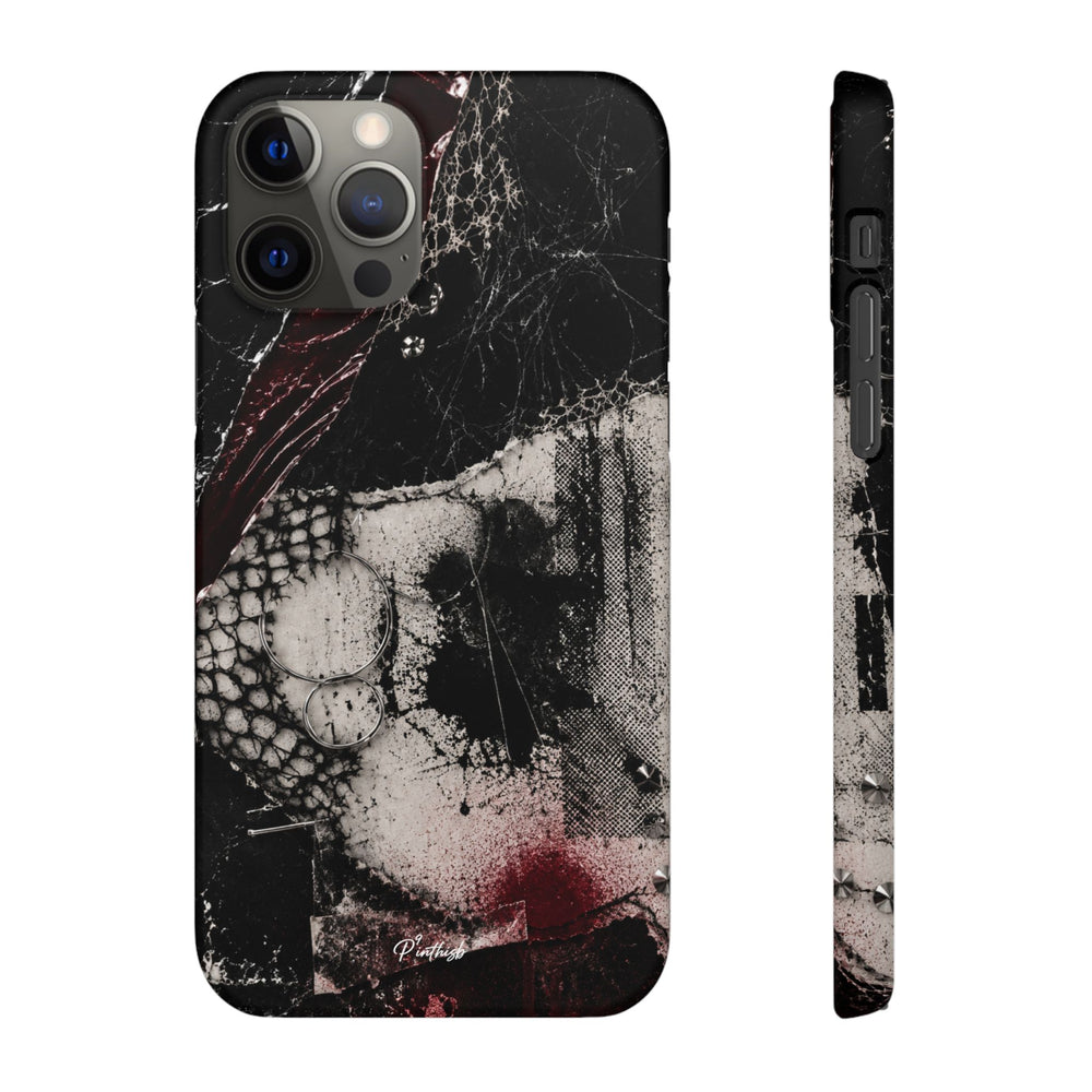 Midnight Static Snap Phone Case