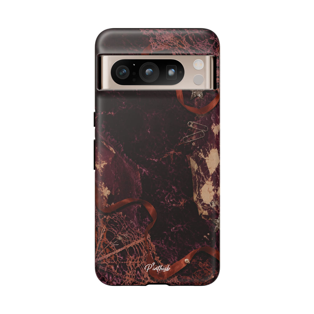 Dark Maroon Vintage Tough Case