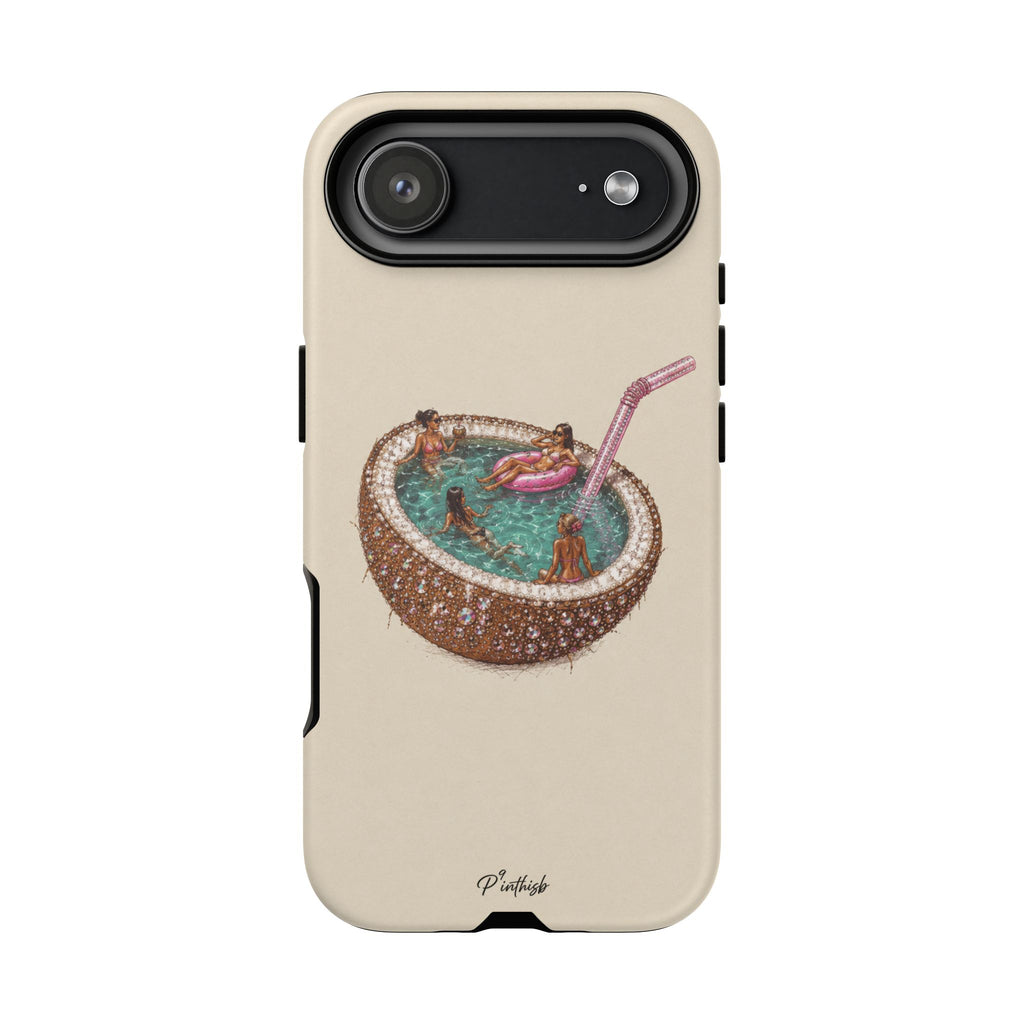 Coconut Pool Phone Case