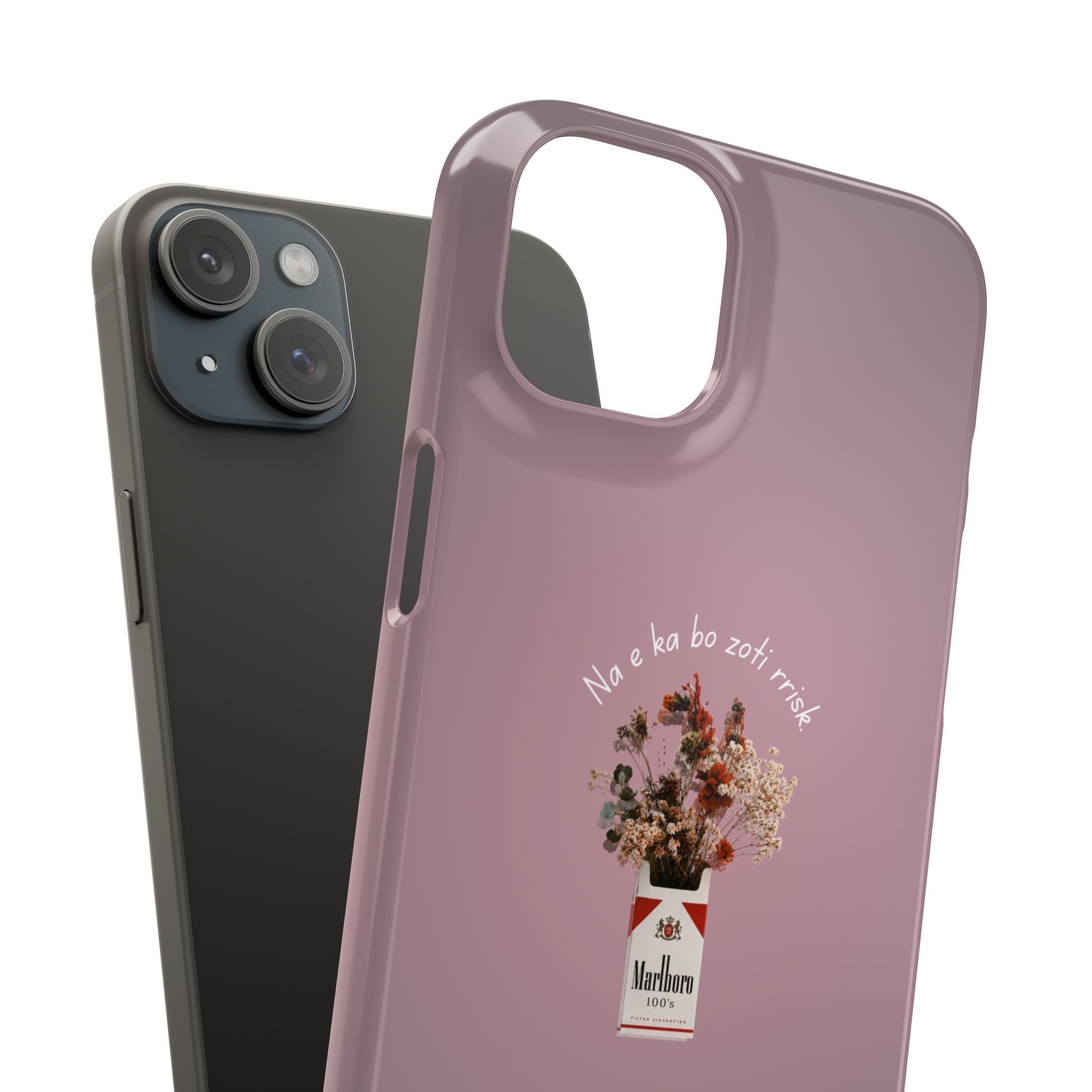 "Na e ka bo zoti rrisk." Snap Phone Case