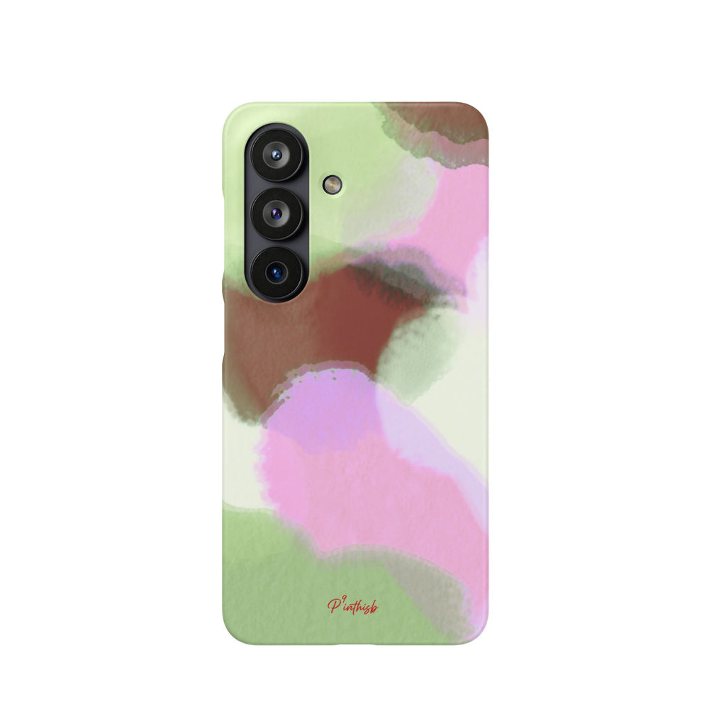 Abstract Pastel Camouflage Snap Phone Case