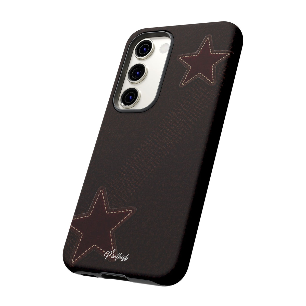 Rustic Stitched Star Phone Case