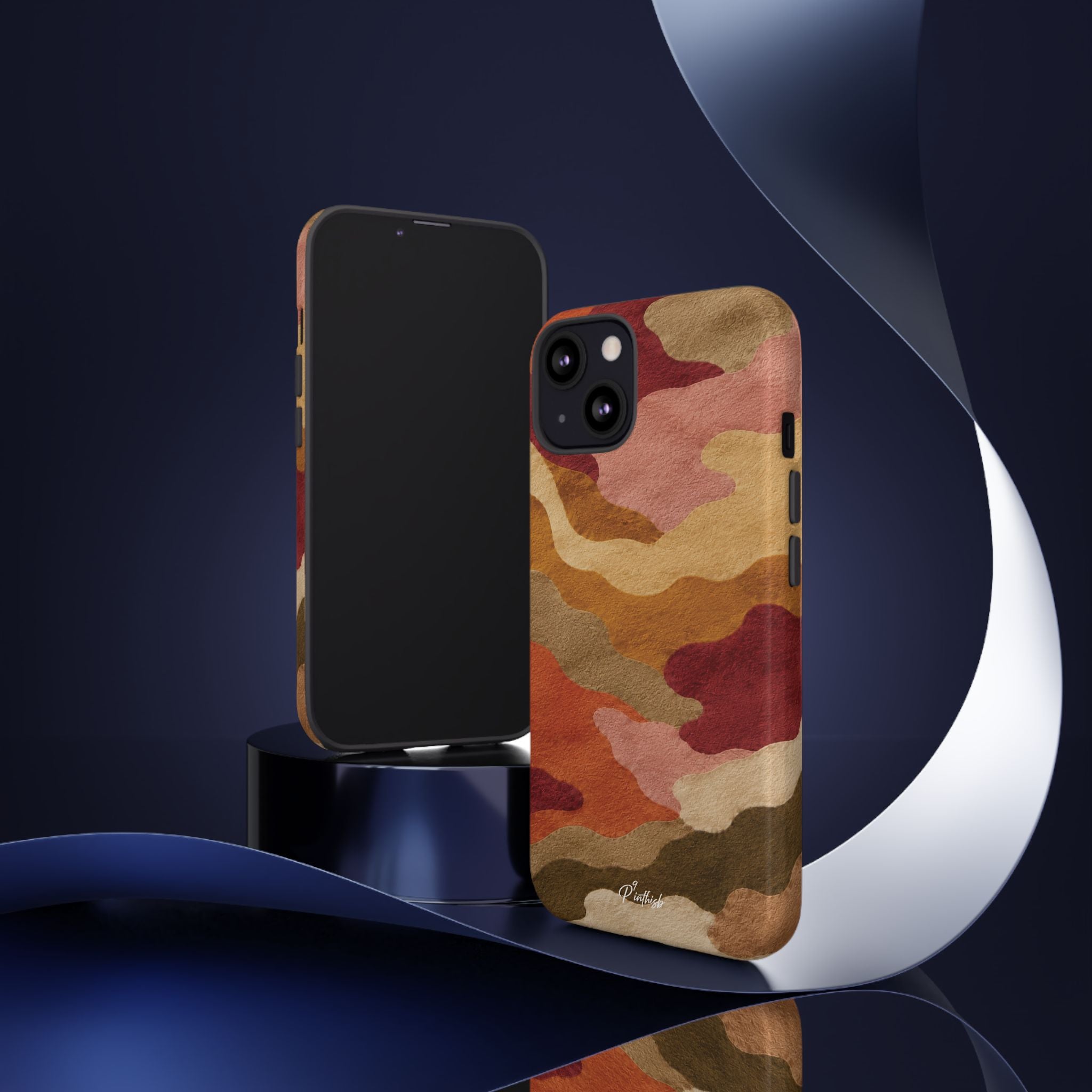 Watercolour Camo Tough Case
