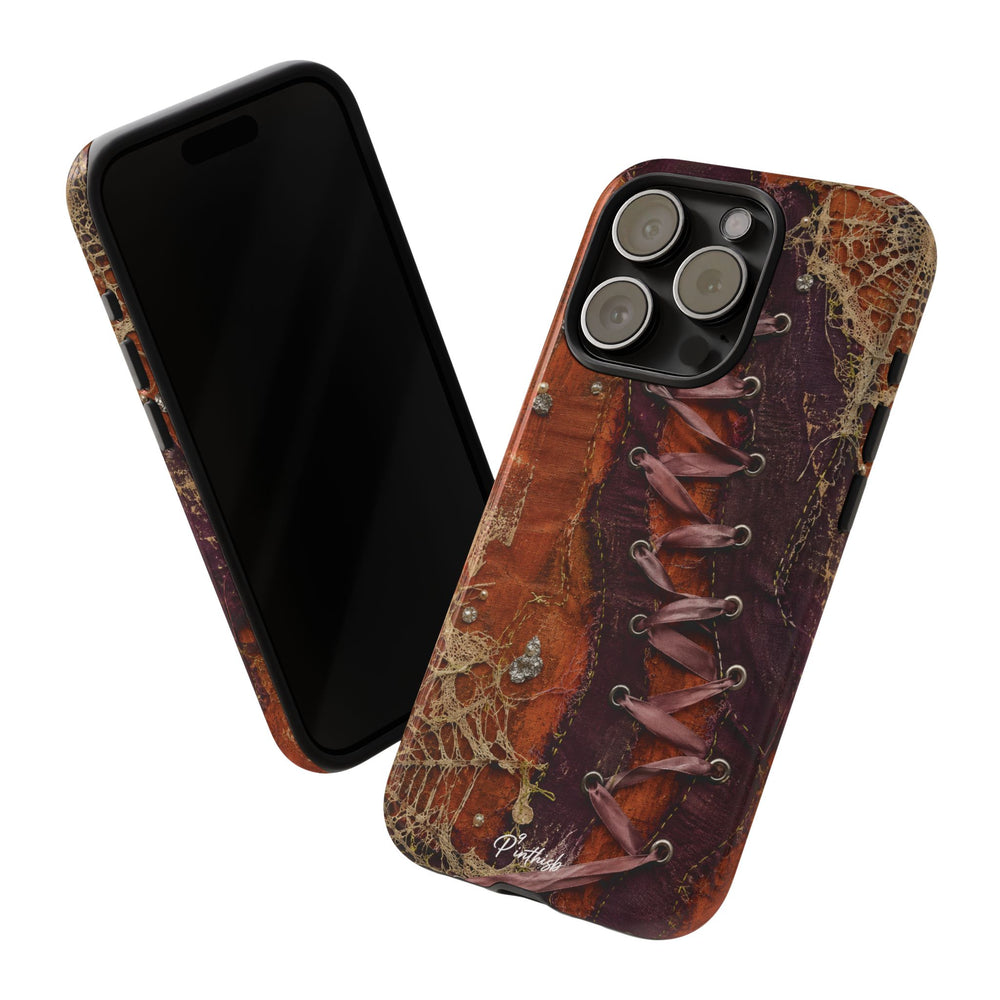 Vintage Leather Lace Tough Case