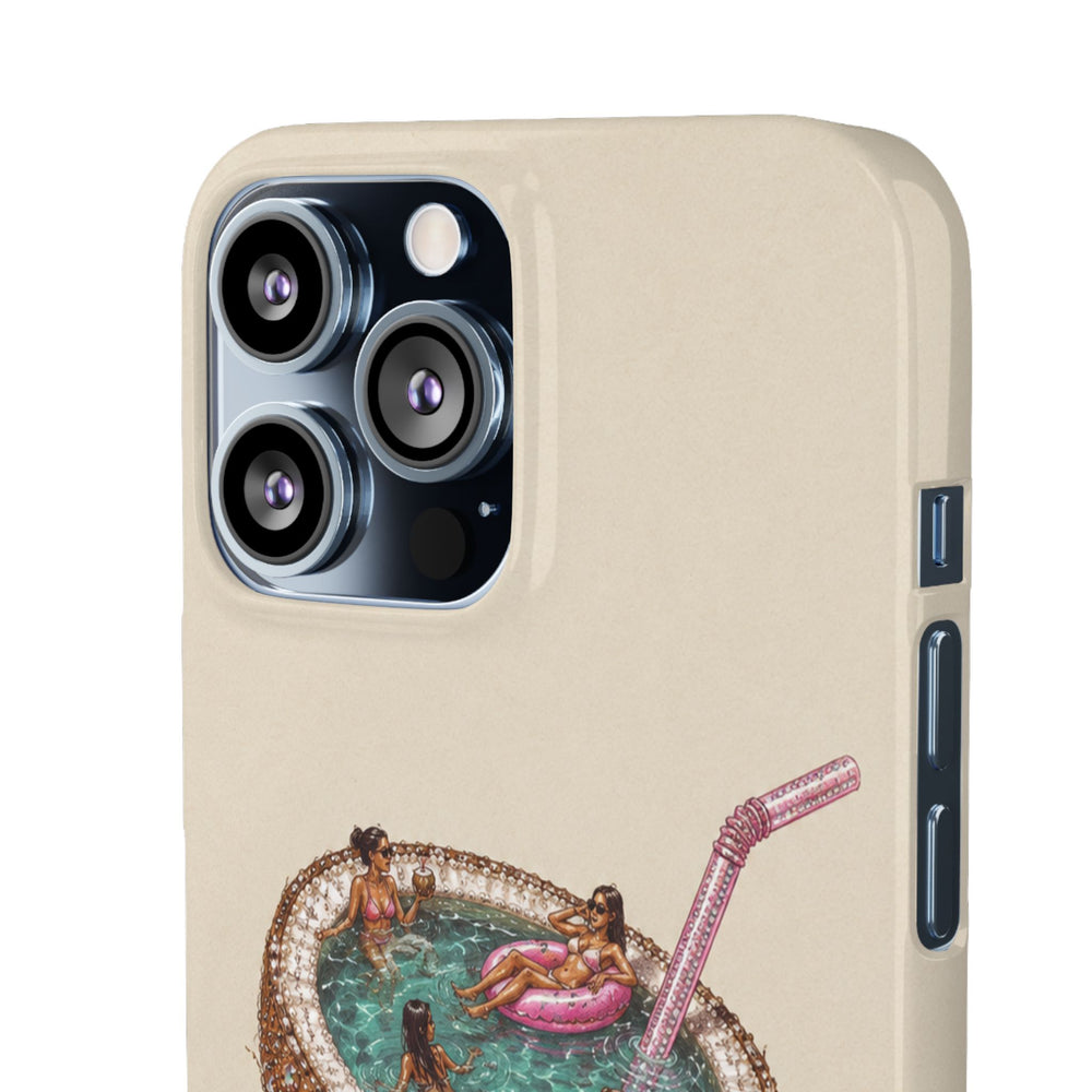 Coconut Pool Snap Phone Case