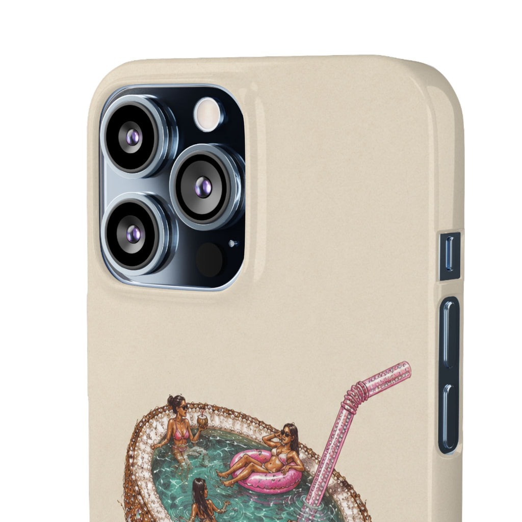 Coconut Pool Snap Phone Case