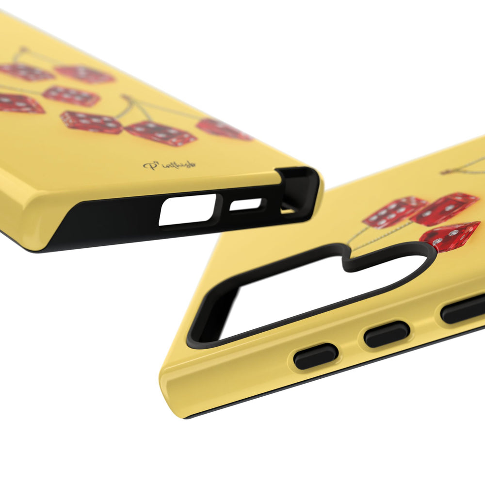 Cherry Dice Tough Phone Case