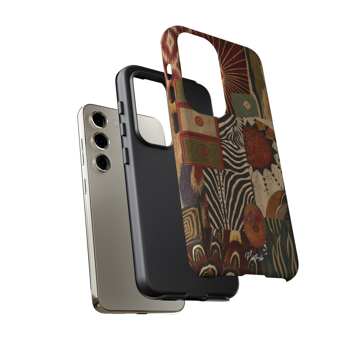 Abstract Boho Collage Tough Case