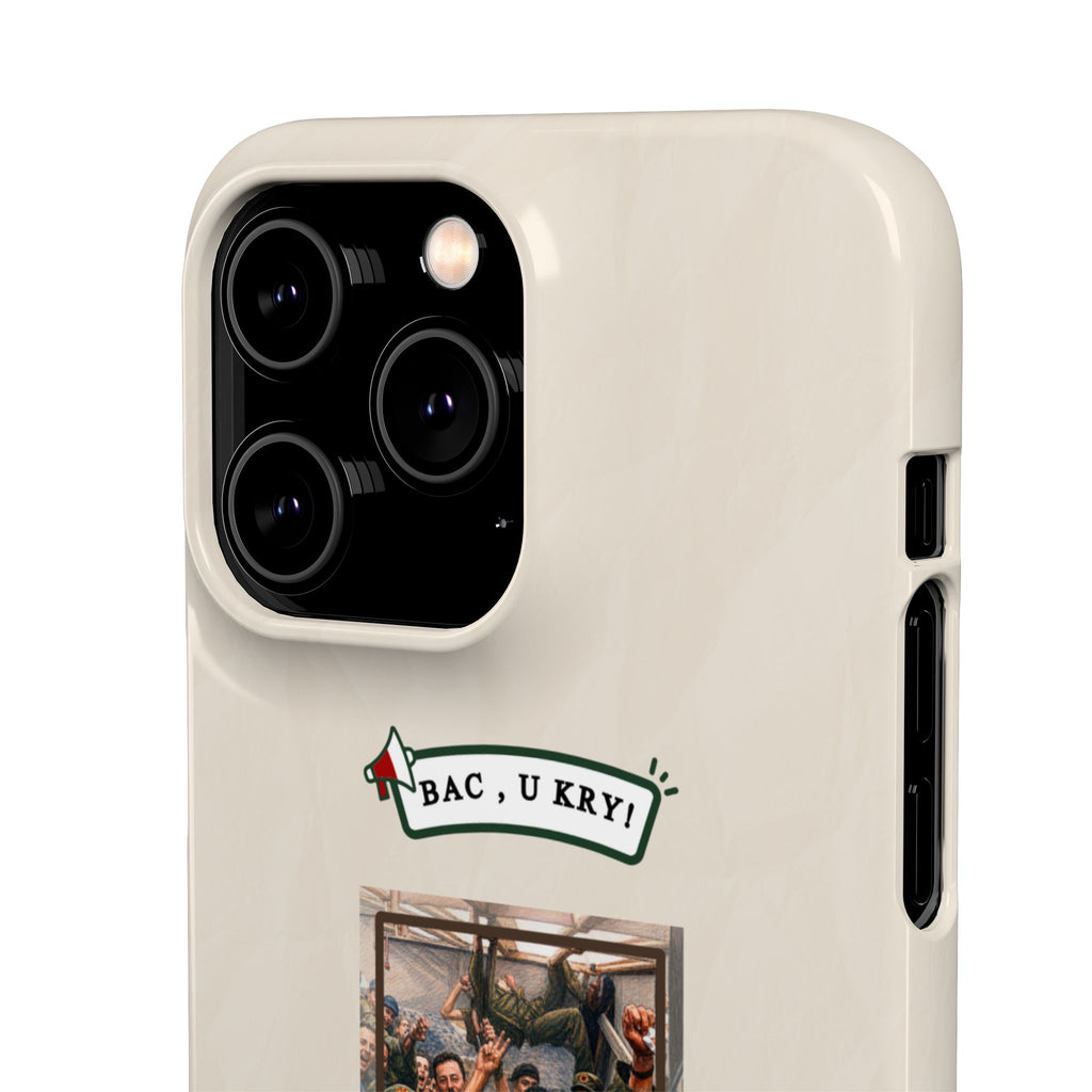"BAC, U KRY!" Snap Case