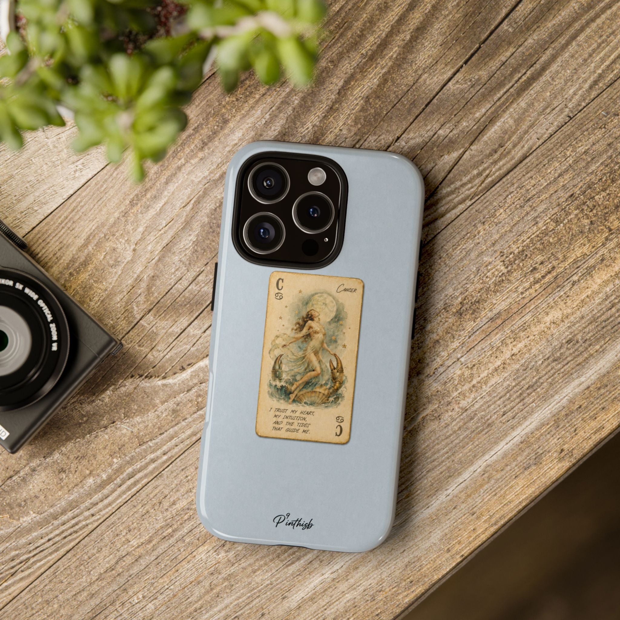 Cancer Zodiac Mermaid Phone Case