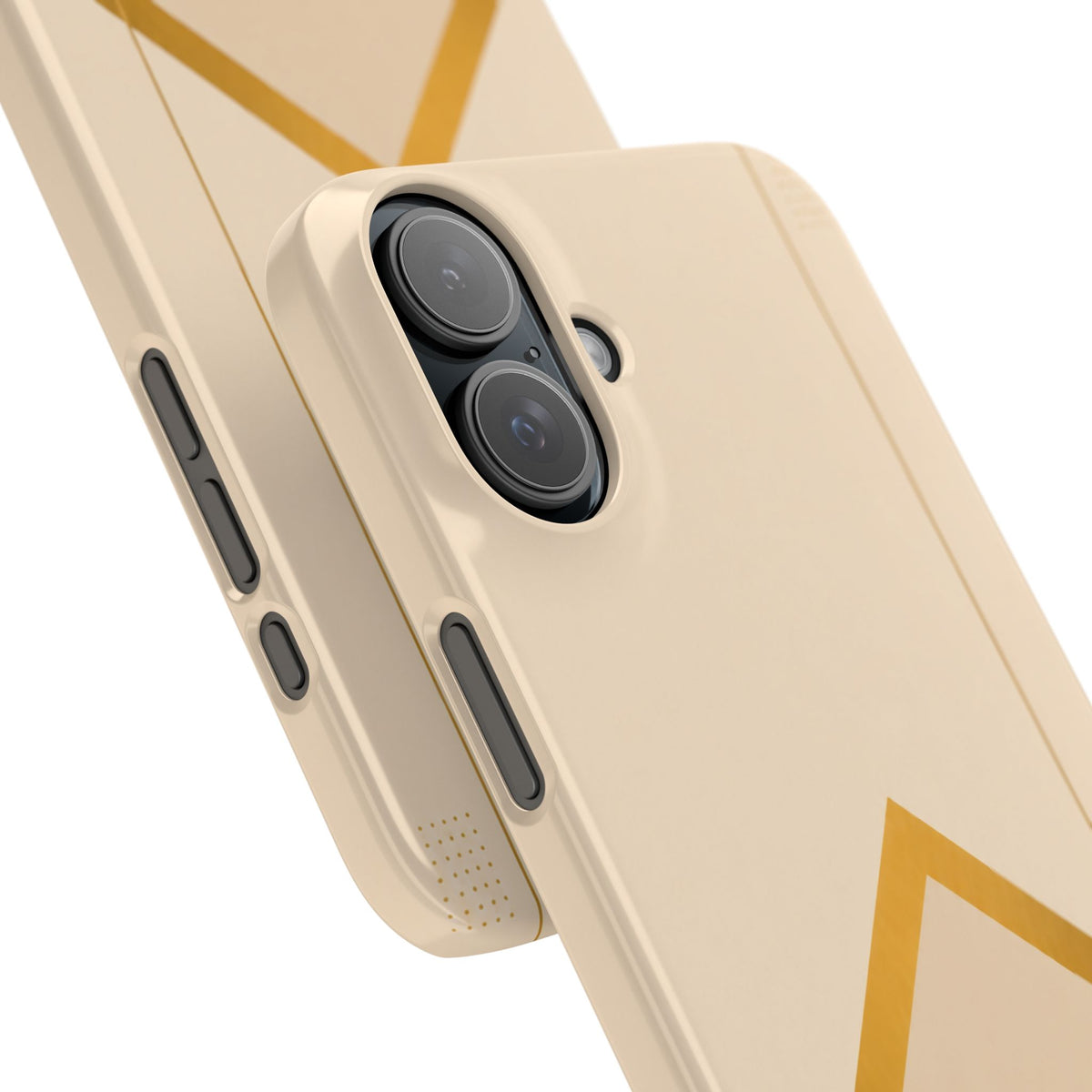 Gold Malboro Inspired Snap Phone Case