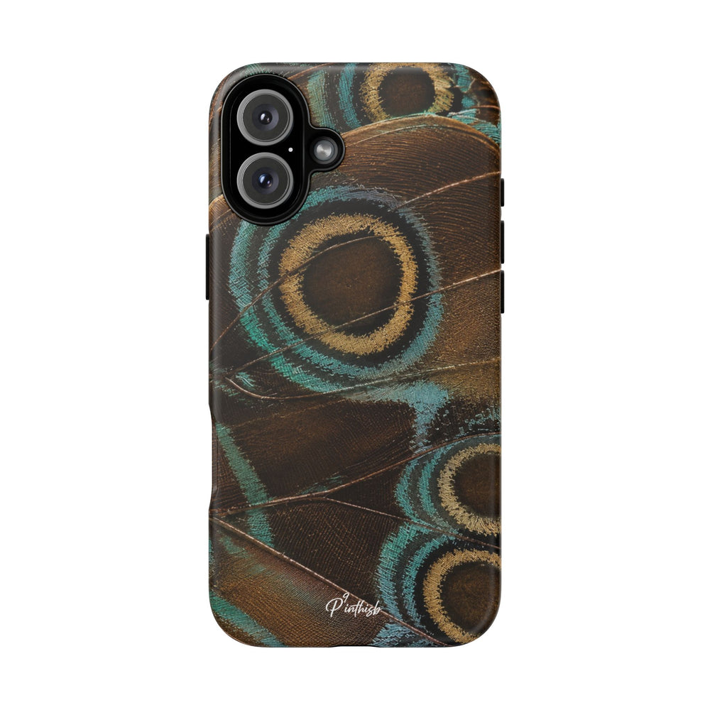 Peacock Feather Pattern Tough Case