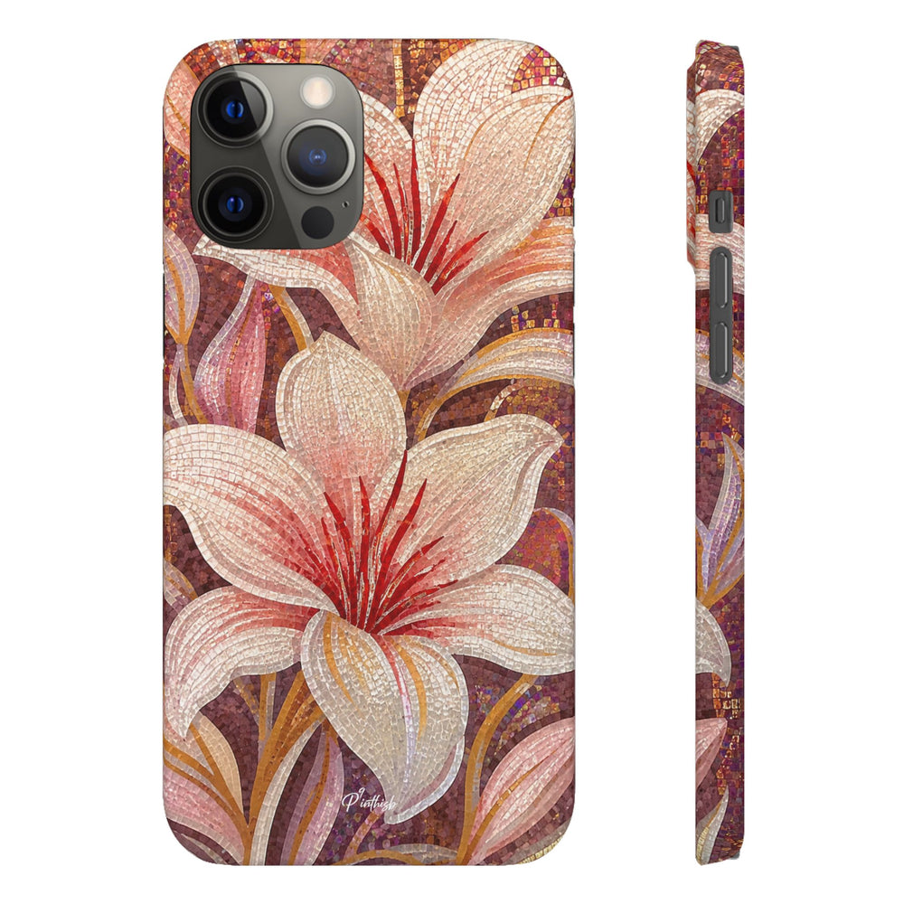 Floral Lily Snap Case