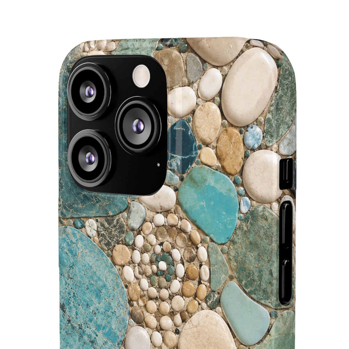 Sea Glass Mosaic Snap Case