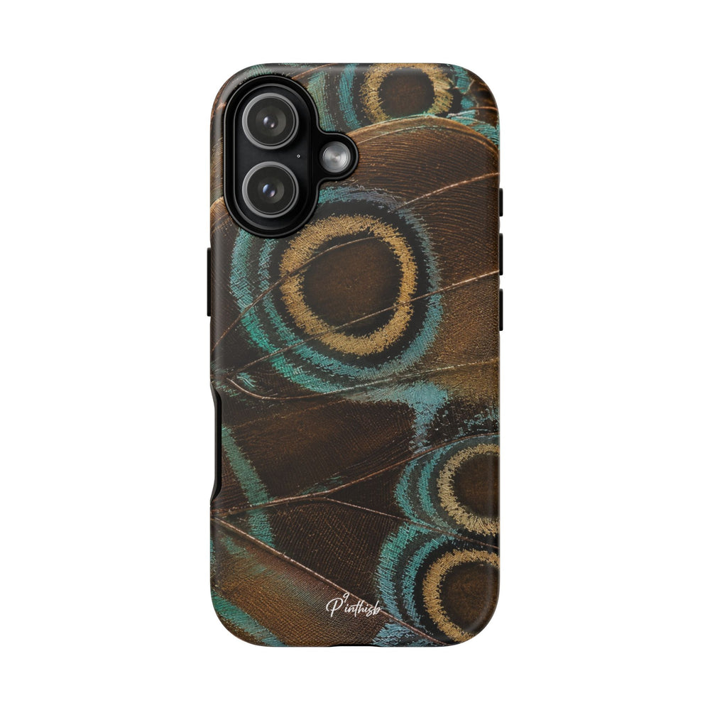 Peacock Feather Pattern Tough Case