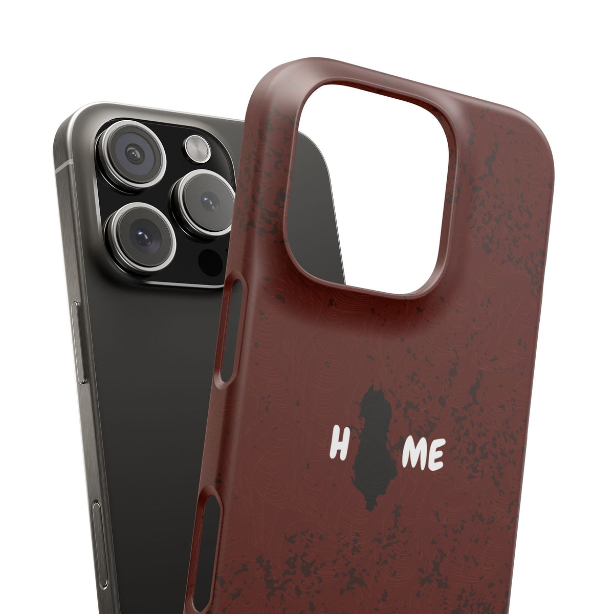 "HOME" Albania Snap Case