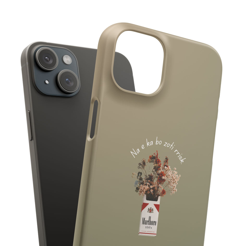"Na e ka bo zoti rrisk." Snap Phone Case