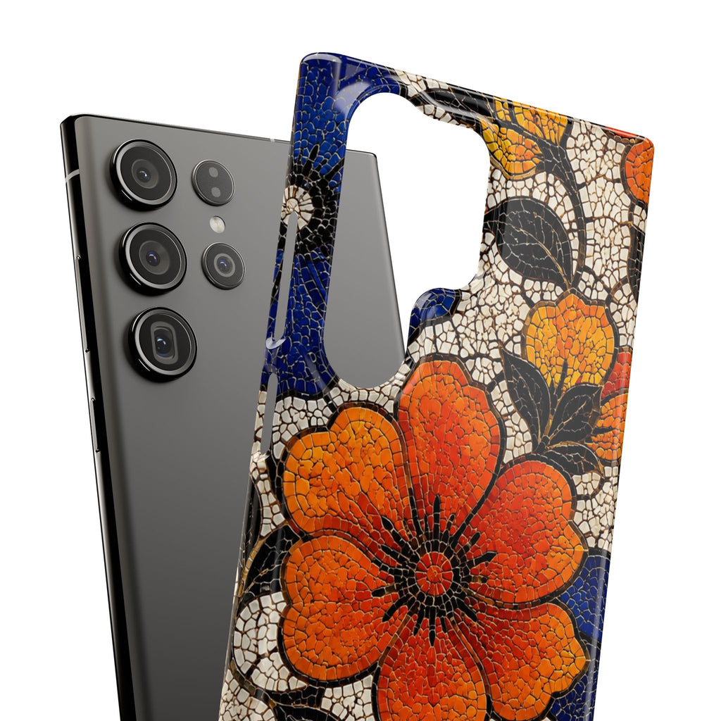 Floral Mosaic Snap Case