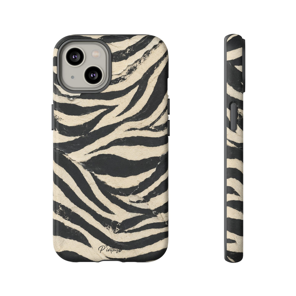 Zebra Stripe Tough Phone Case