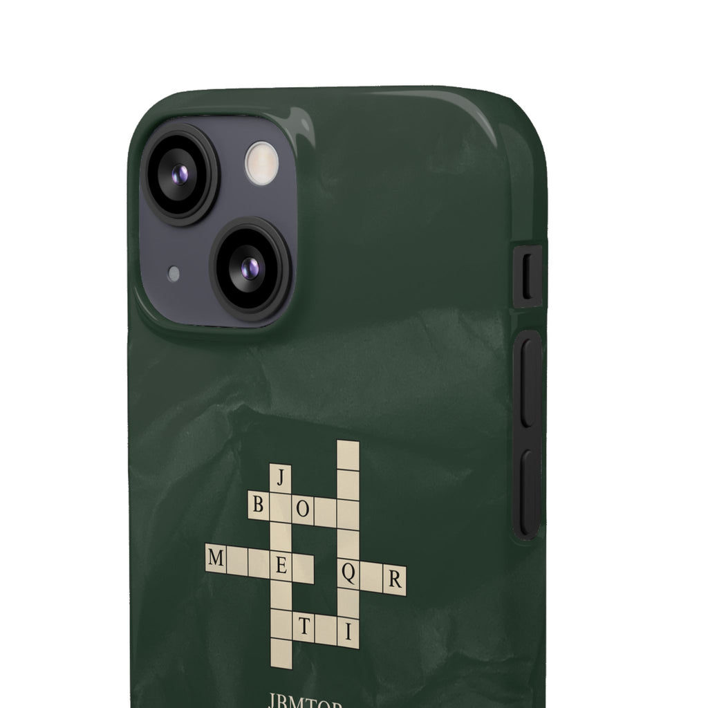 "JBMTQR crossword" Snap Phone Case