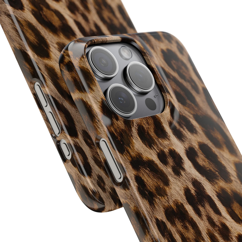 Leopard Print Snap Phone Case