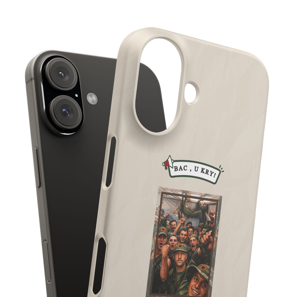 "BAC, U KRY!" Snap Case