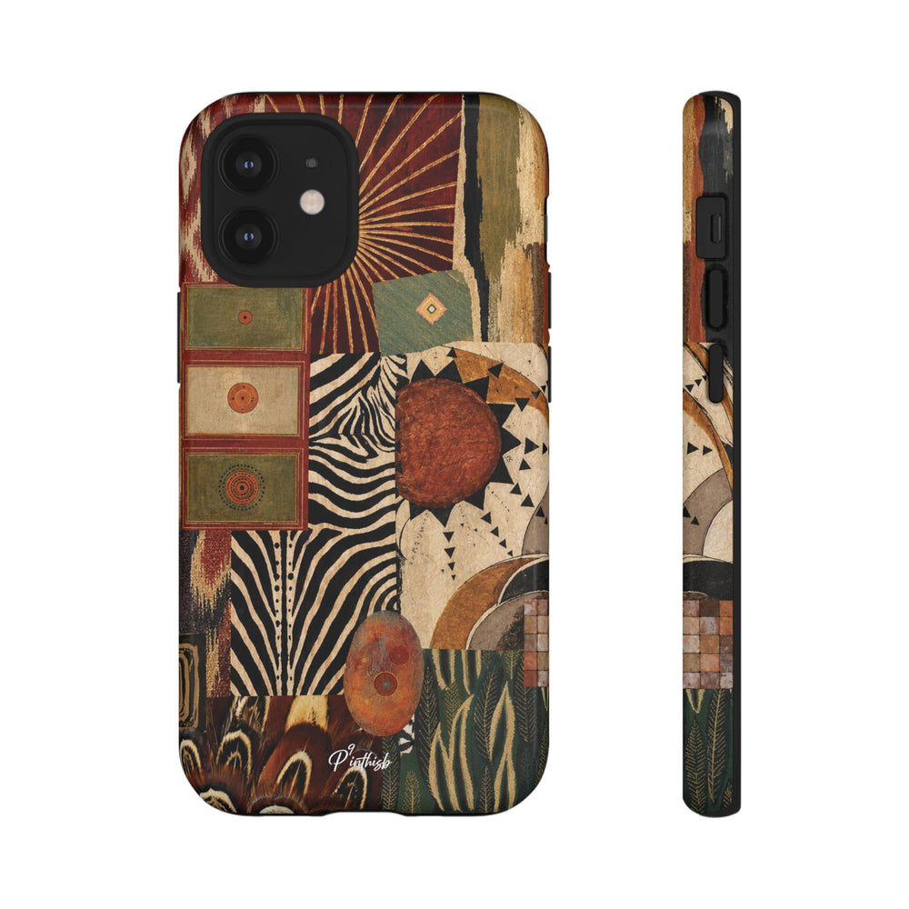 Abstract Boho Collage Tough Case