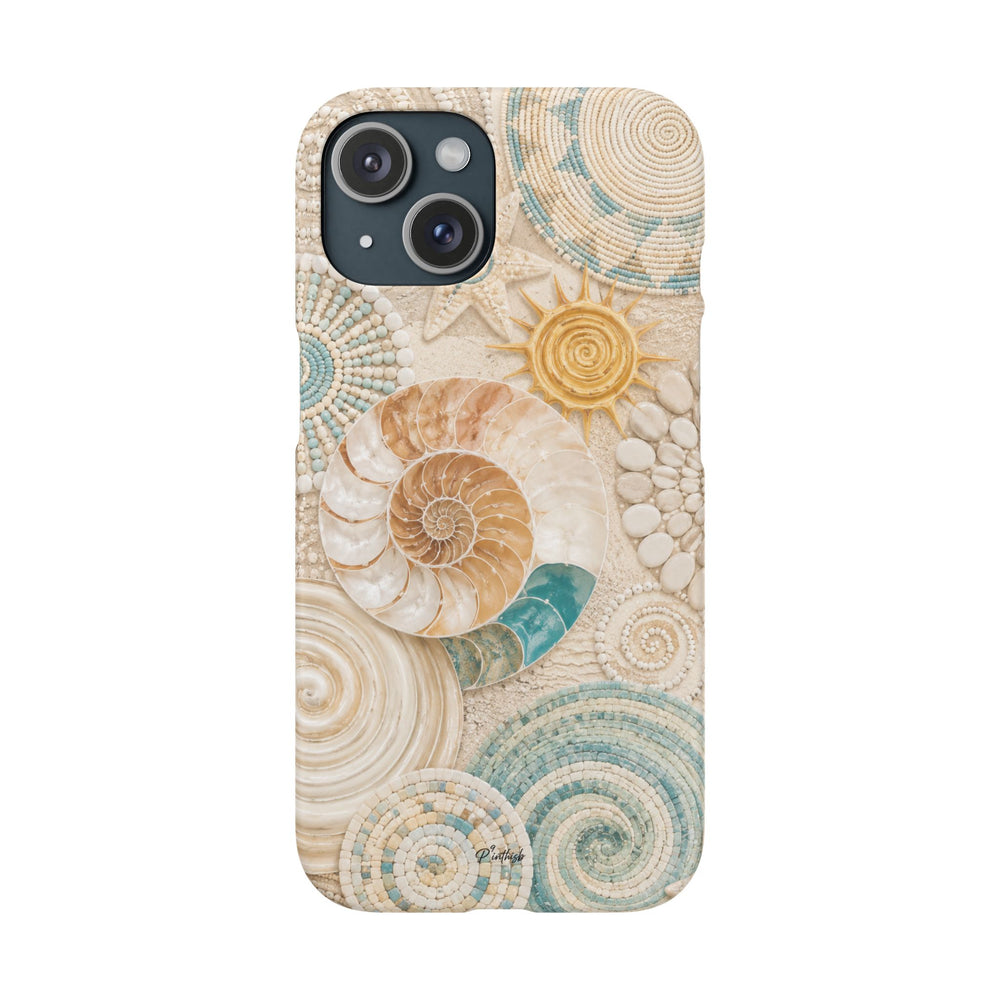Coastal Seashell Snap Case