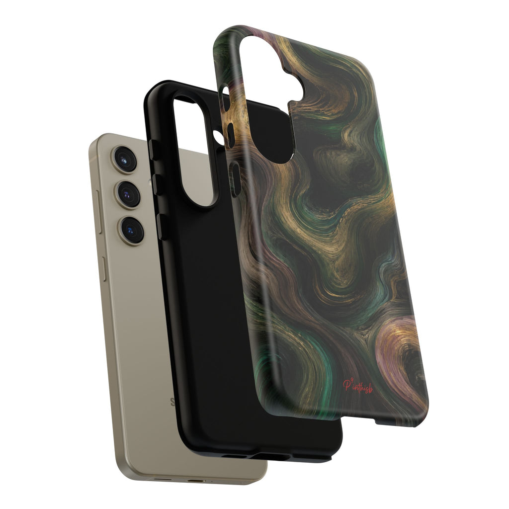 Marbled Forest Tough Phone Case