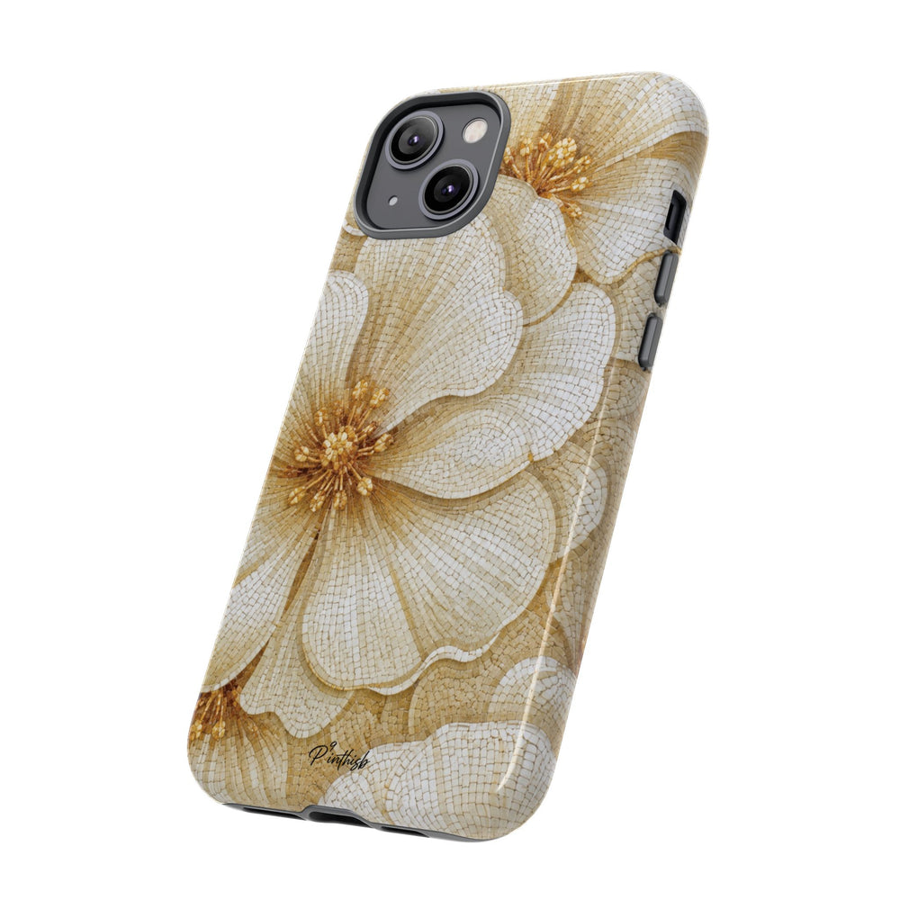 Floral Gold Bloom Tough Case
