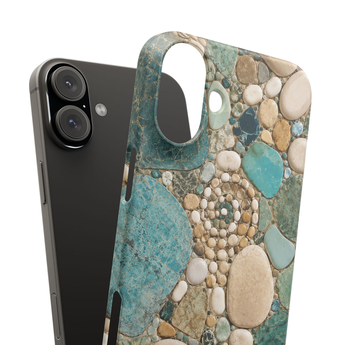 Sea Glass Mosaic Snap Case