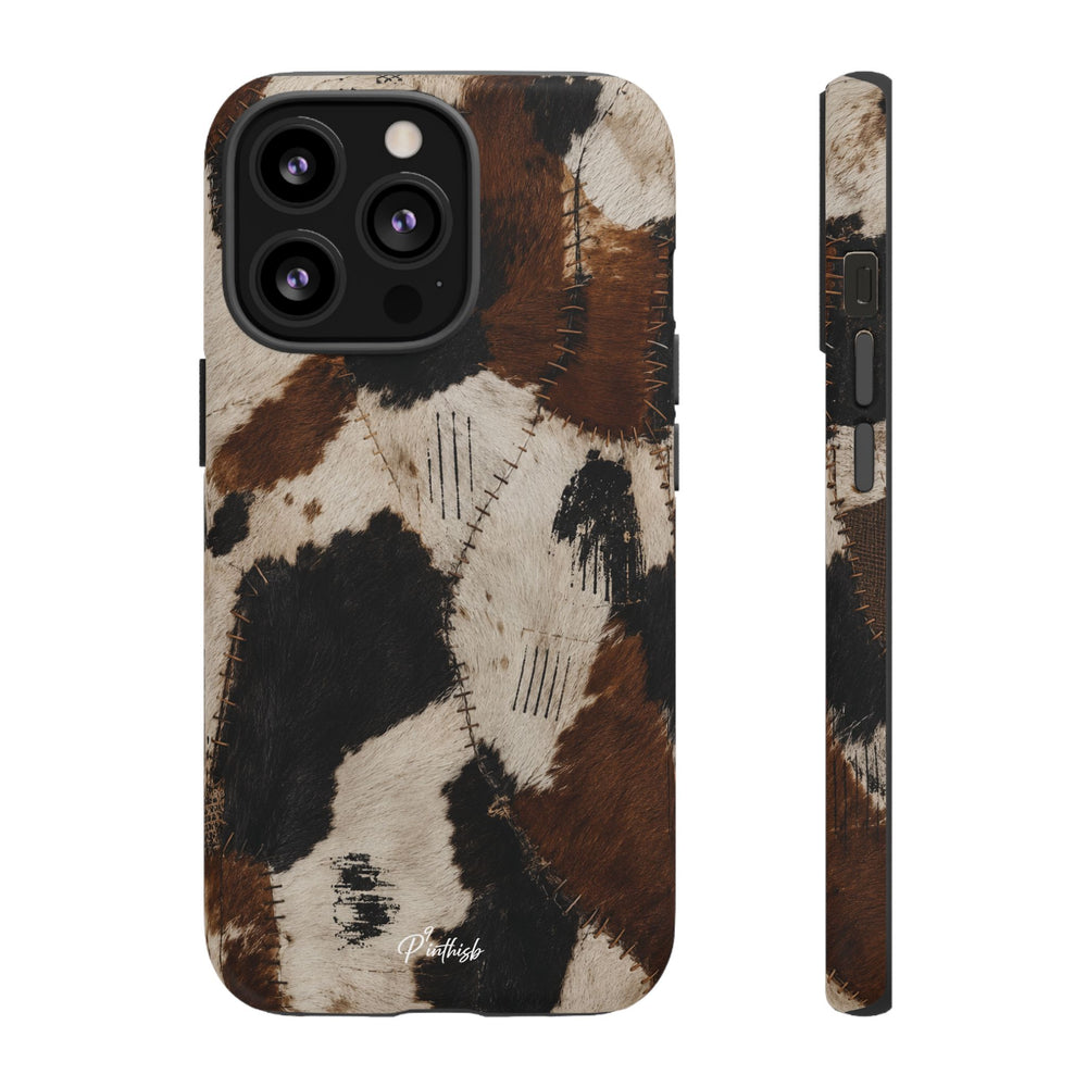 Brown & Black Animal Print Tough Case
