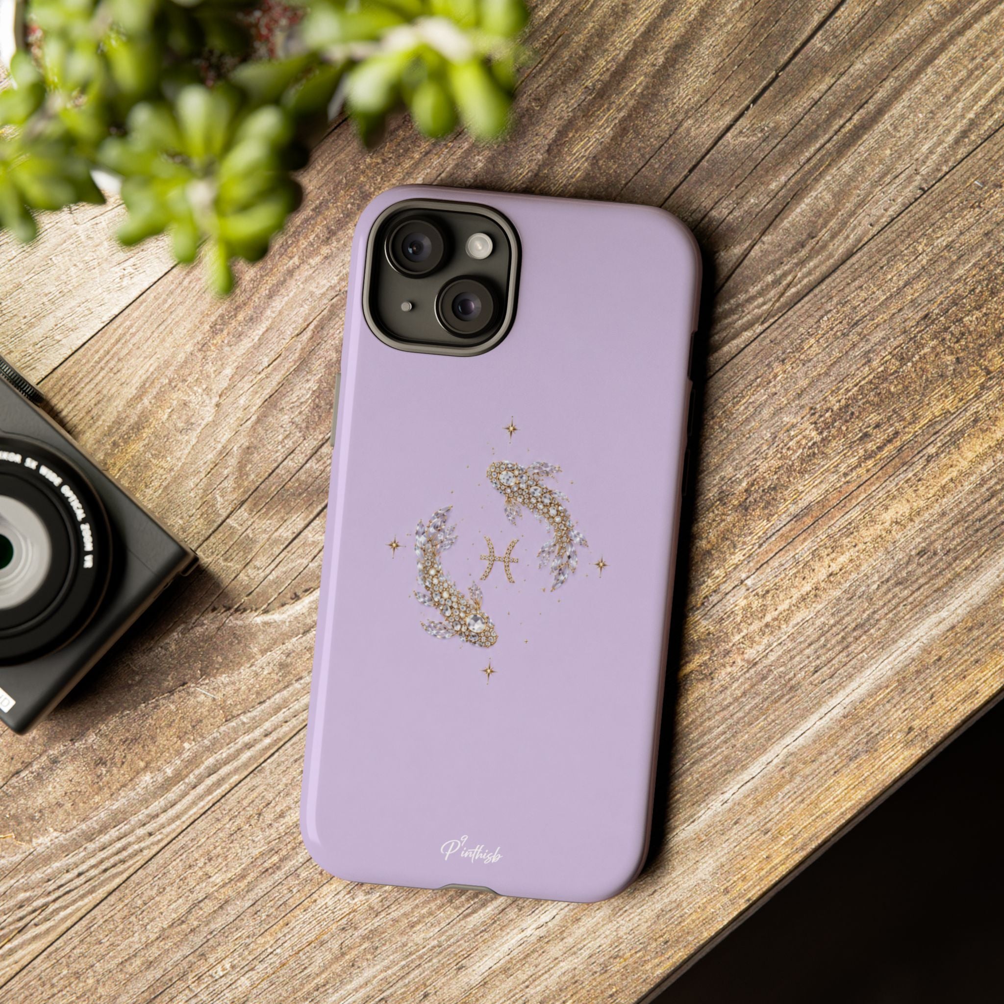 Pisces Glitter Phone Case