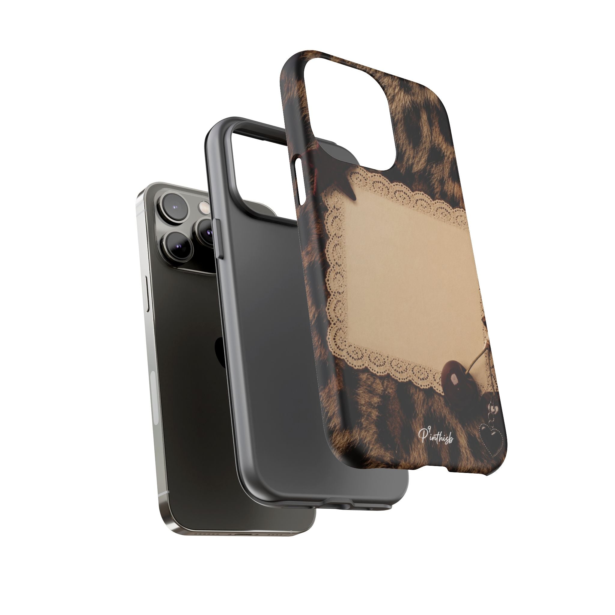 Personalized Leopard Lace Phone Case