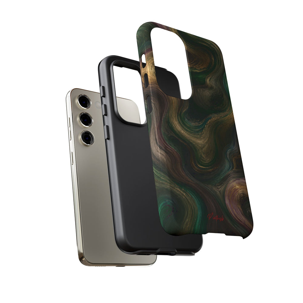 Marbled Forest Tough Phone Case