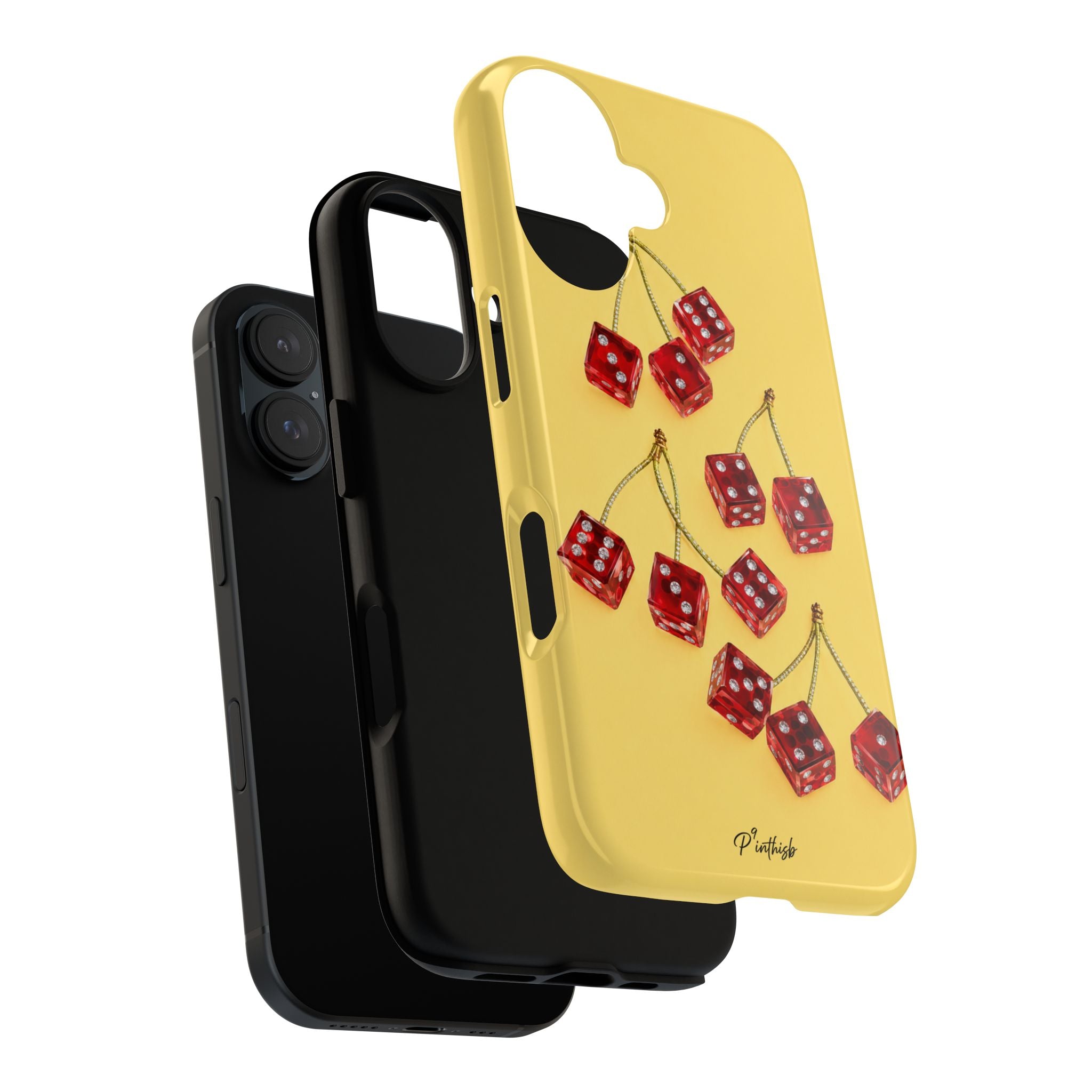 Cherry Dice Tough Phone Case