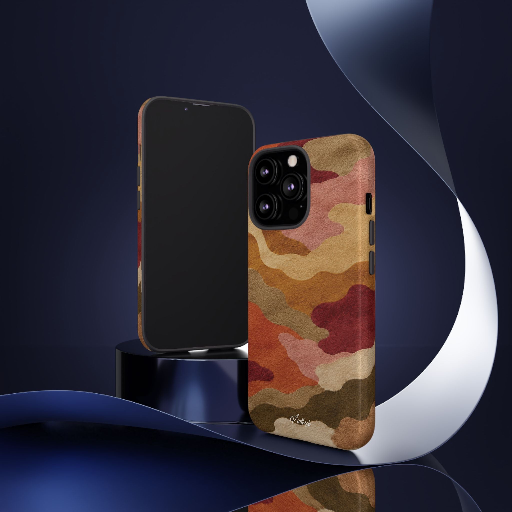 Watercolour Camo Tough Case