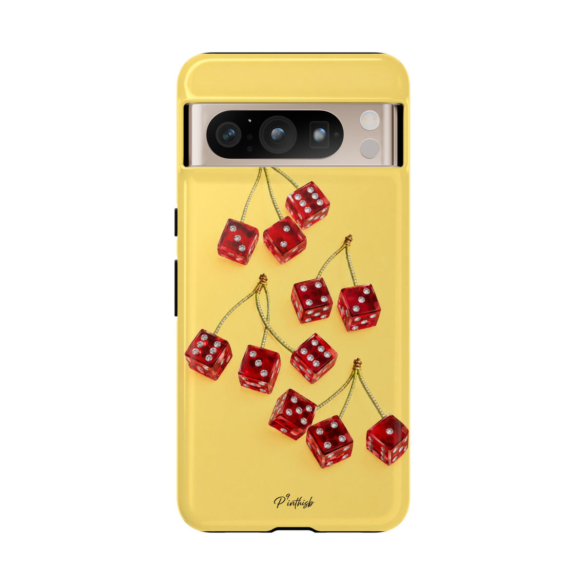 Cherry Dice Tough Phone Case