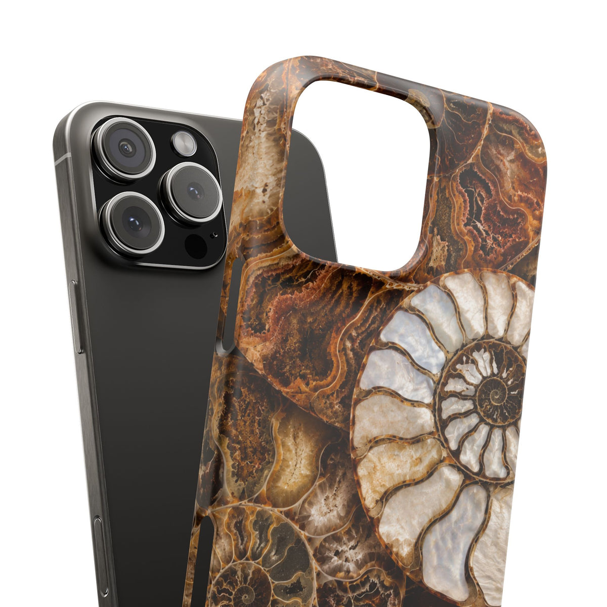 Nautilus Fossil Snap Case
