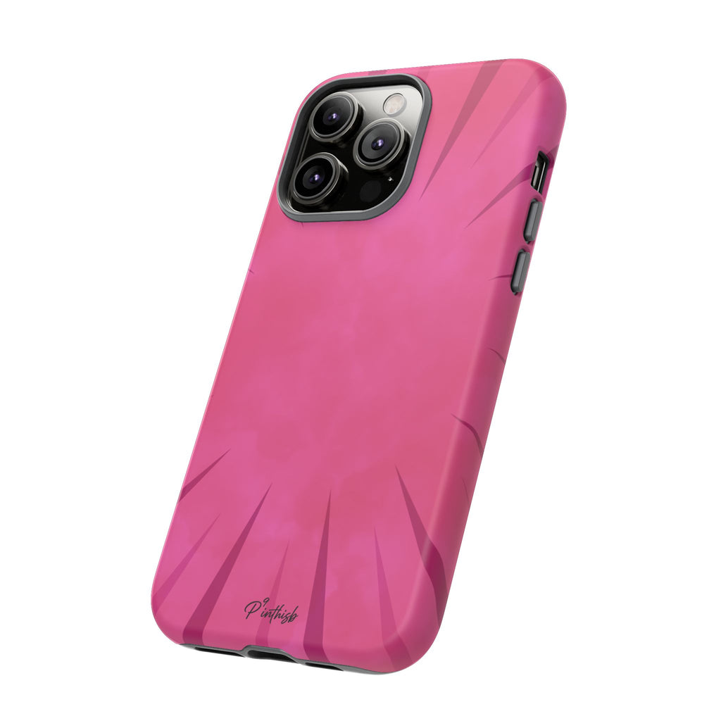 Pink Burst Tough Phone Case