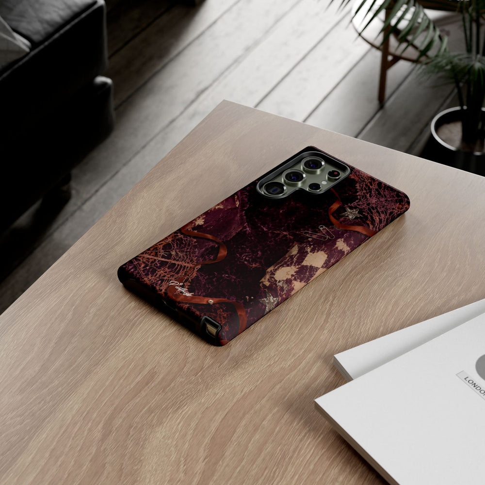 Dark Maroon Vintage Tough Case