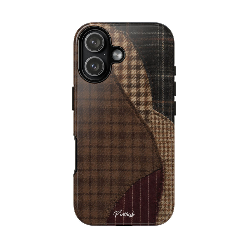 Rustic Brown Retro Tough Case