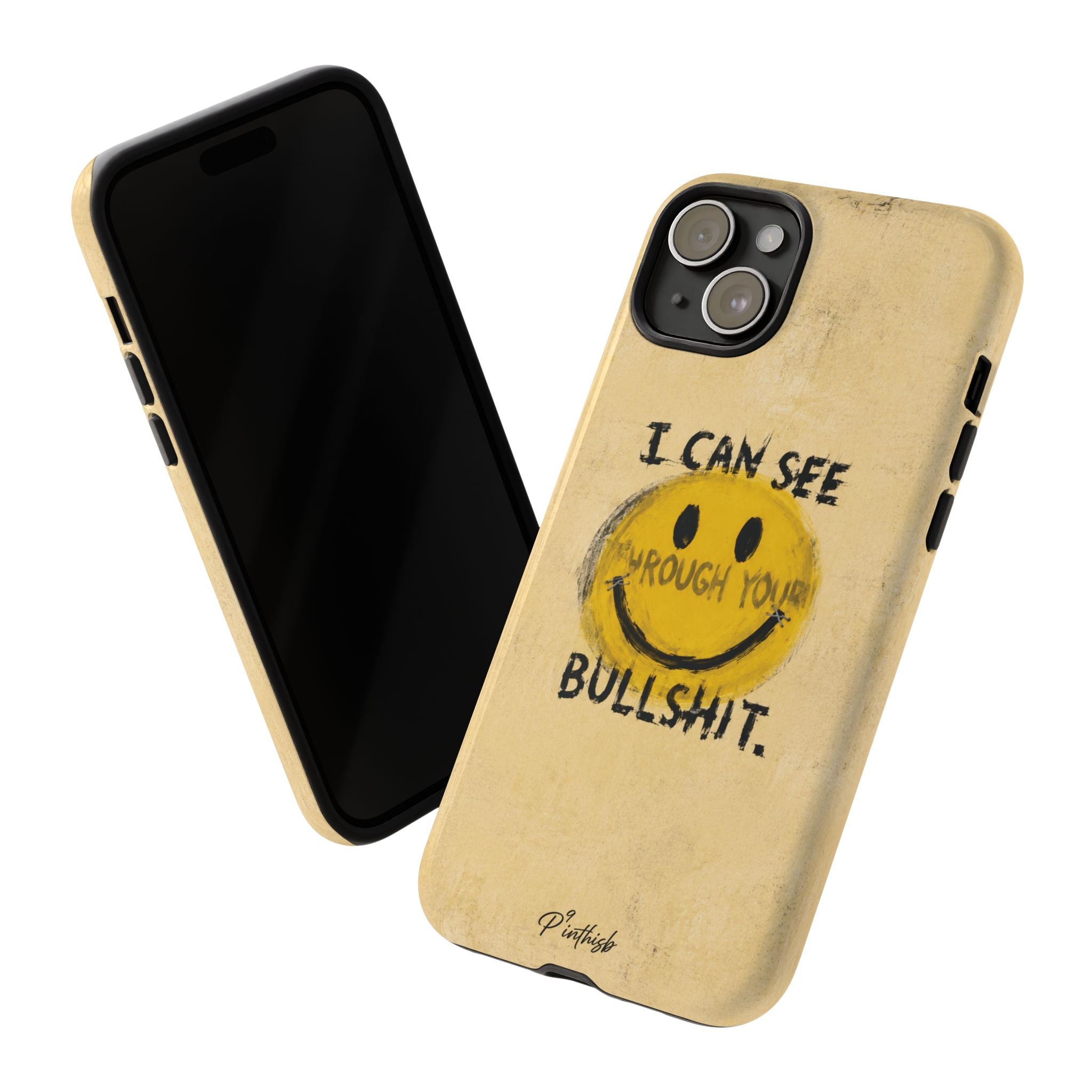 Smiley Anti-BS Tough Case