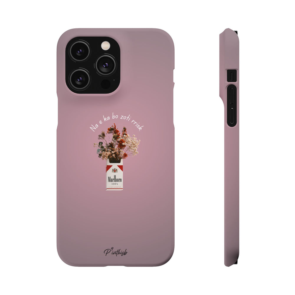 "Na e ka bo zoti rrisk." Snap Phone Case
