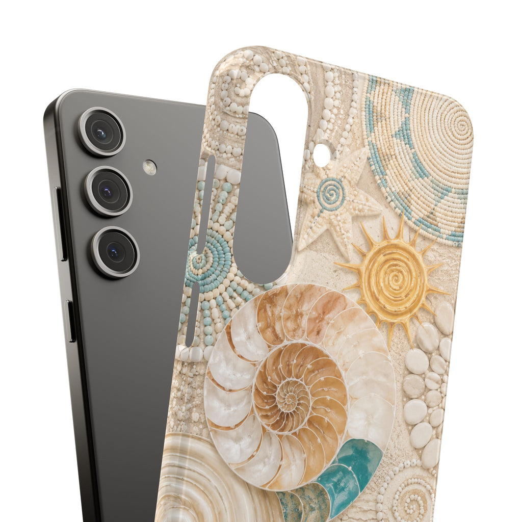 Coastal Seashell Snap Case