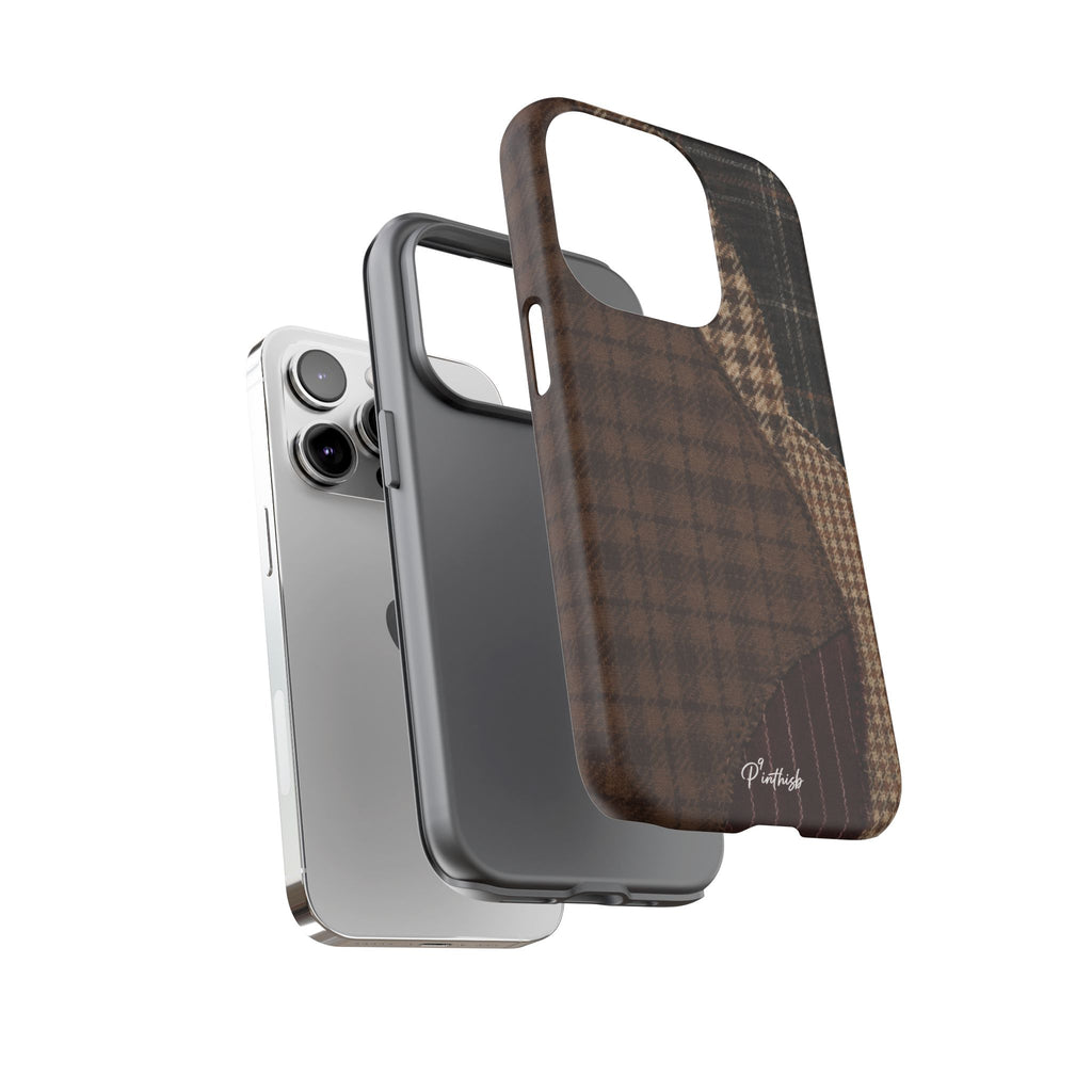 Rustic Brown Retro Tough Case
