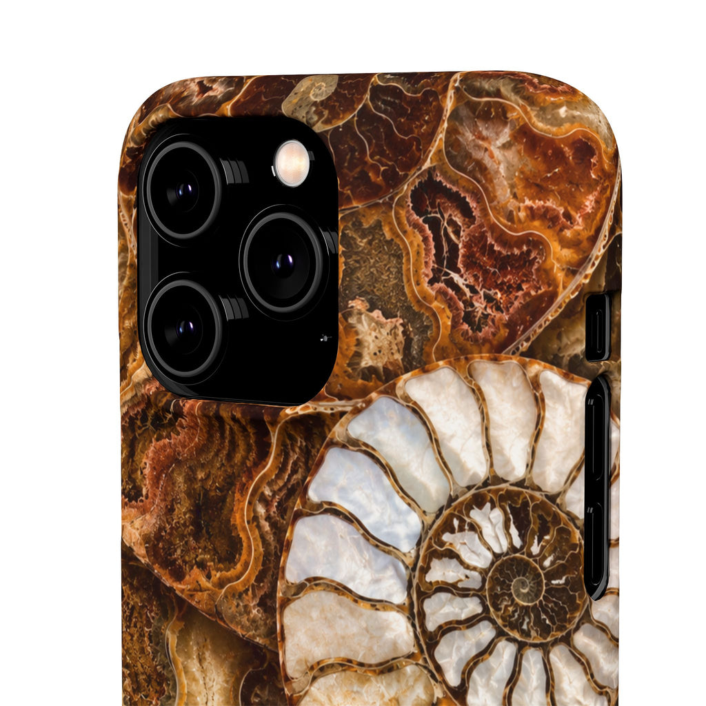 Nautilus Fossil Snap Case